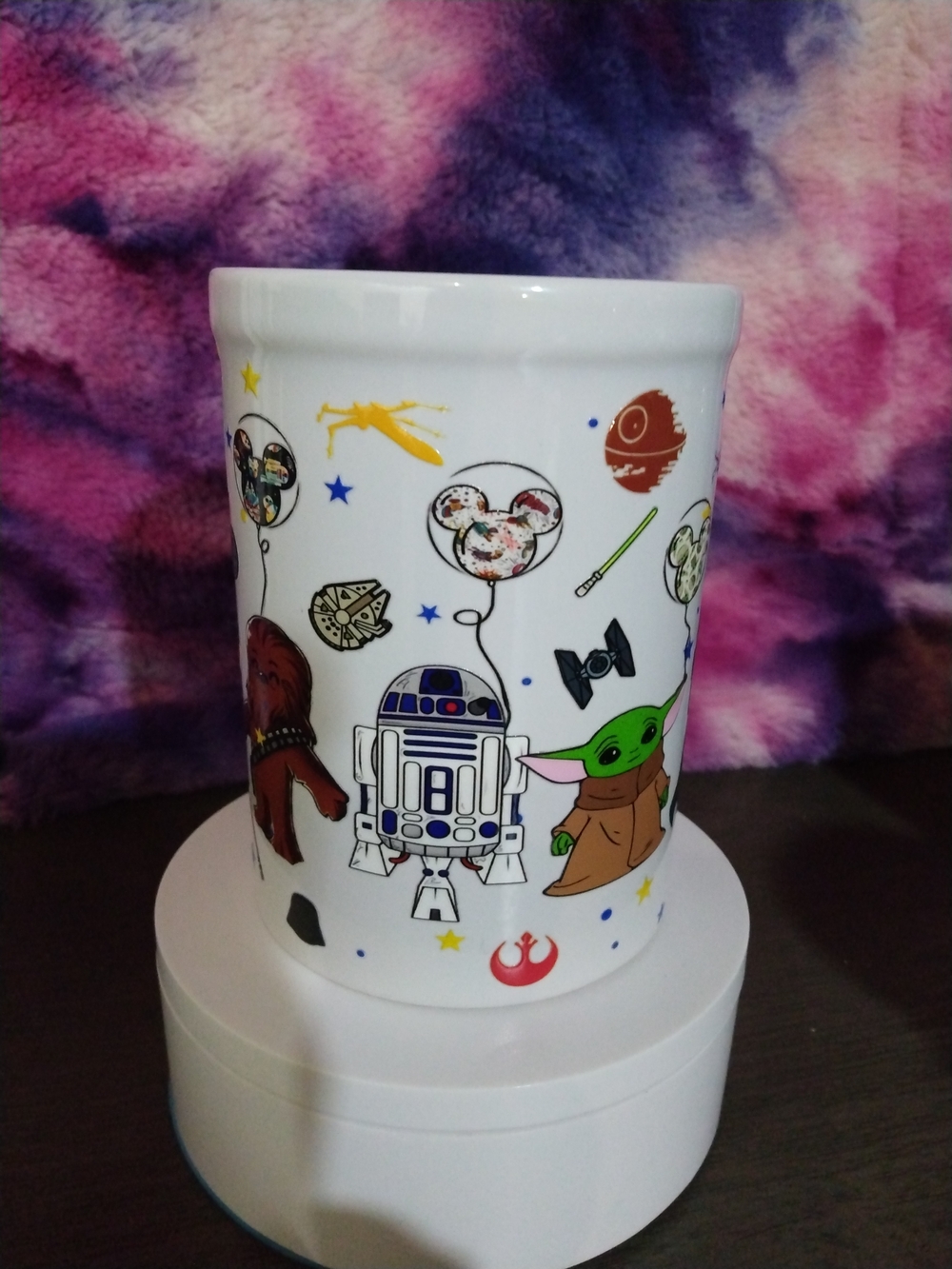 Star Wars Character Ceramic Mug - R2-D2 & Grogu Design